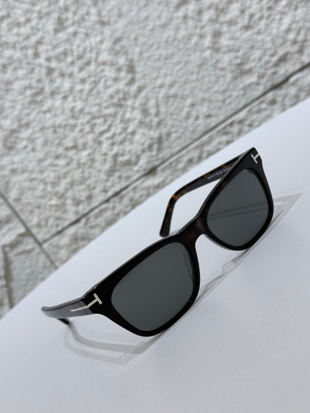 TOM FORD black-framed sunglasses